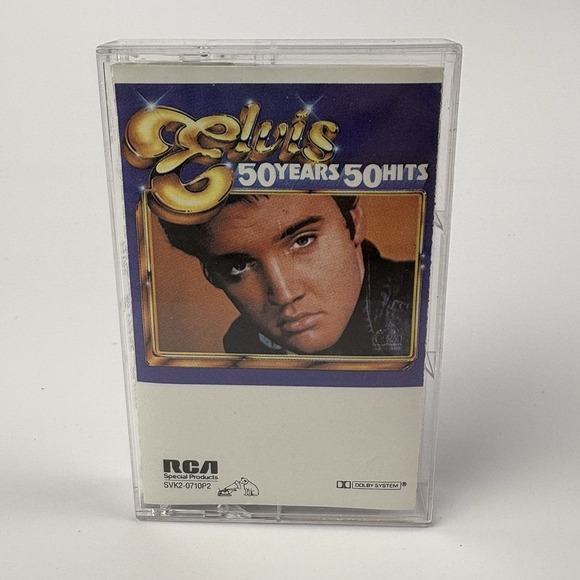 Other - Elvis 50 Years 50 Hits Cassette Tape Vintage